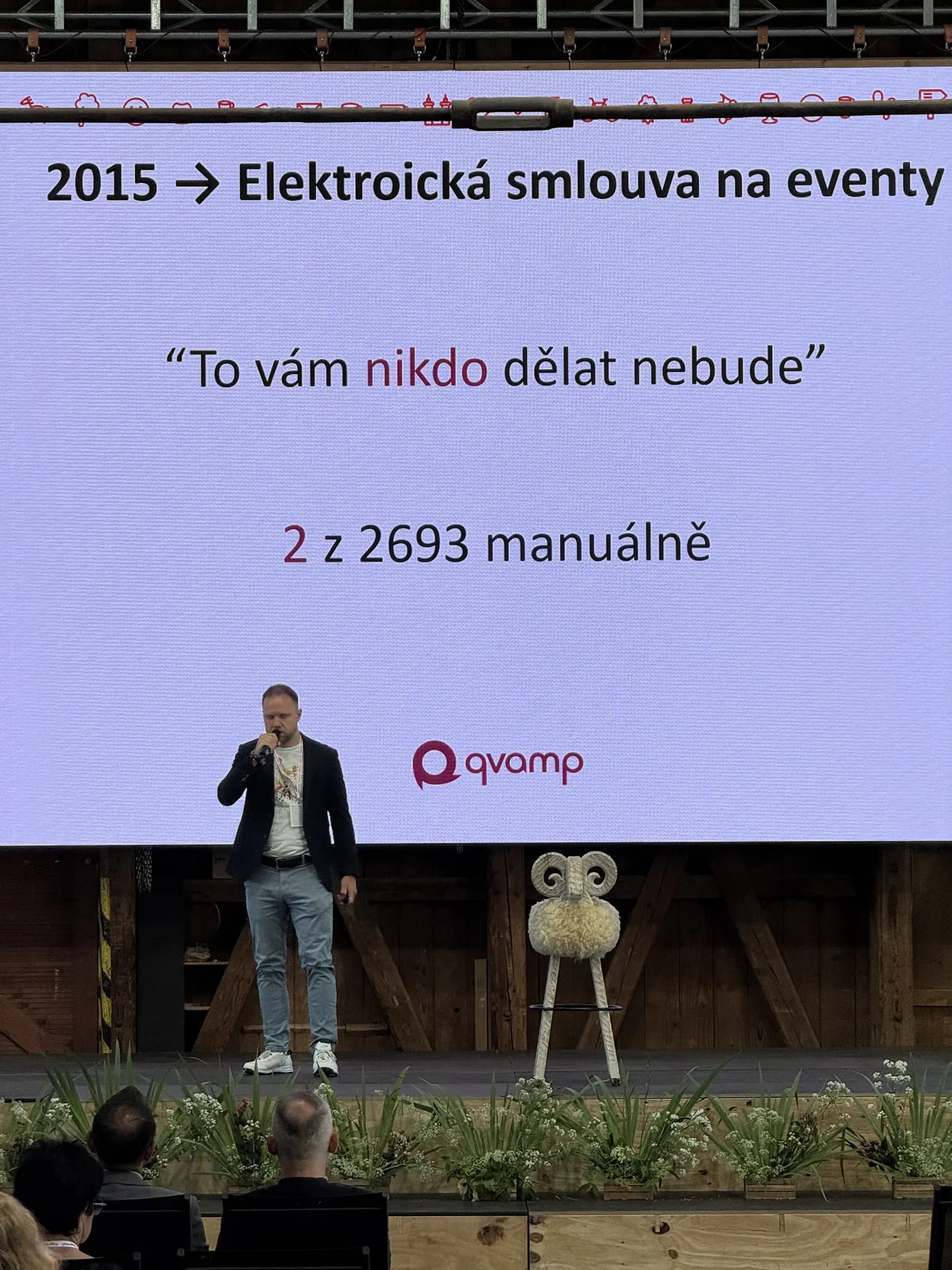 Petr Knap na wykładzie